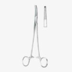 CURVED HEMOSTATIC FORCEP 22 CM