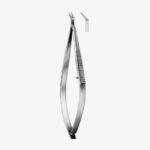 Aebli Iridectomy Scissors Curved on Flat
